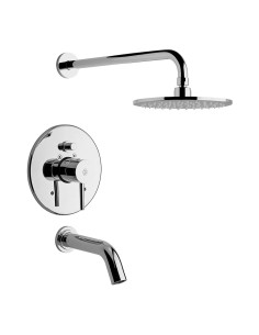 Temple Monocomando Juego Monocomando para Bañera y Ducha – FV 0106.02/87